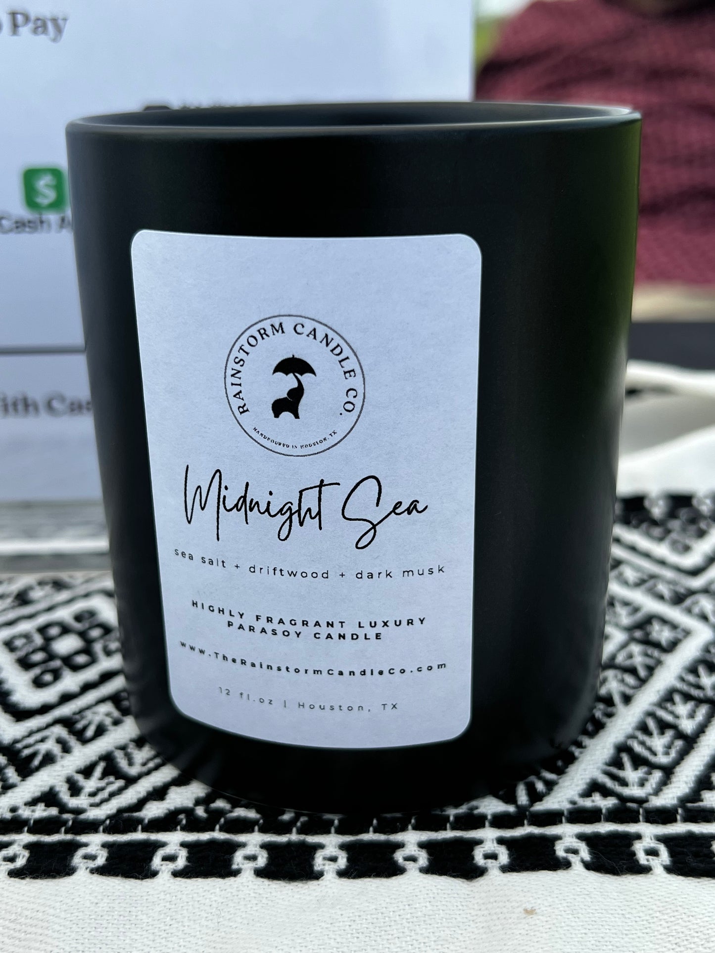 Midnight Sea - 12oz Candle