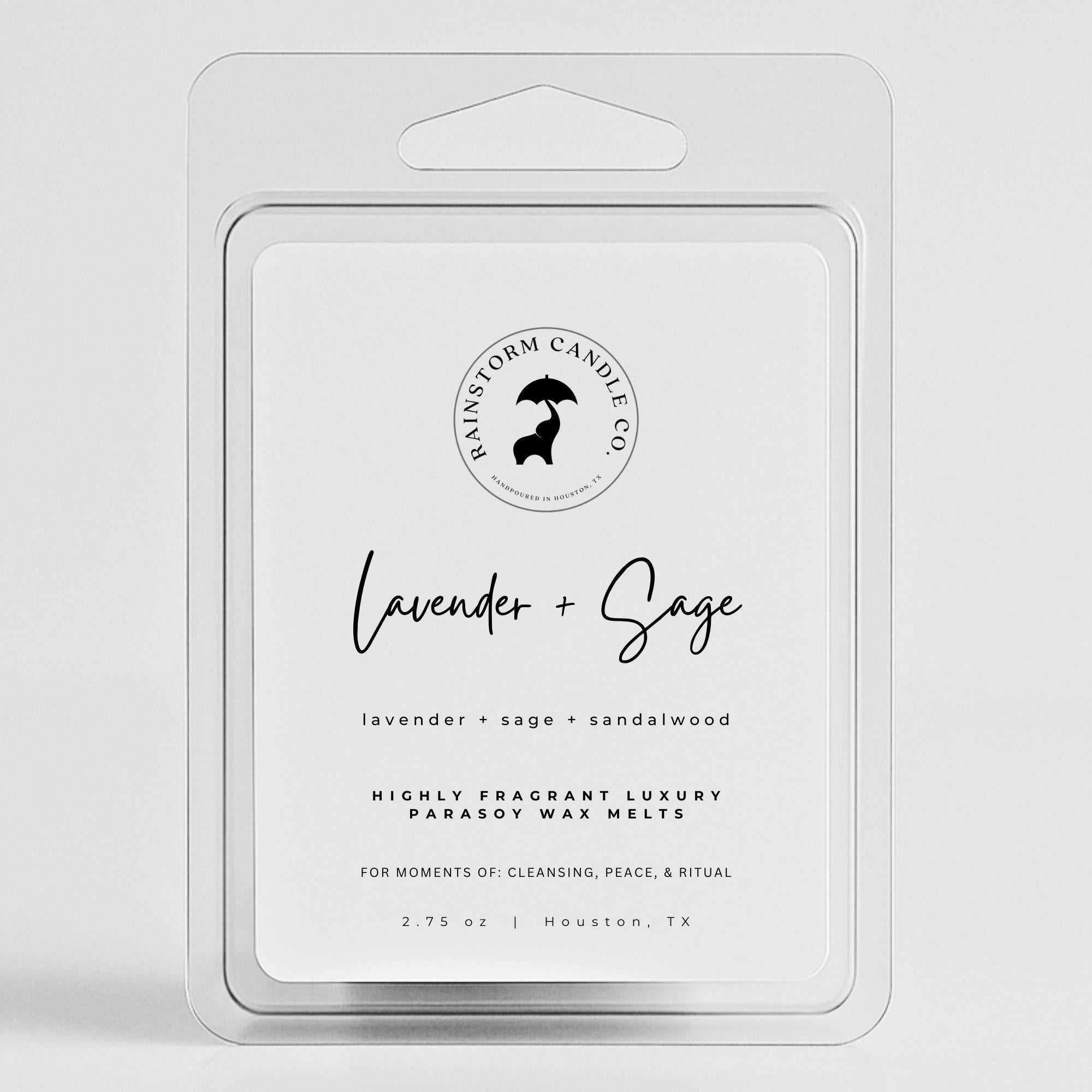 Lavender & White Sage Wax Melts - 015