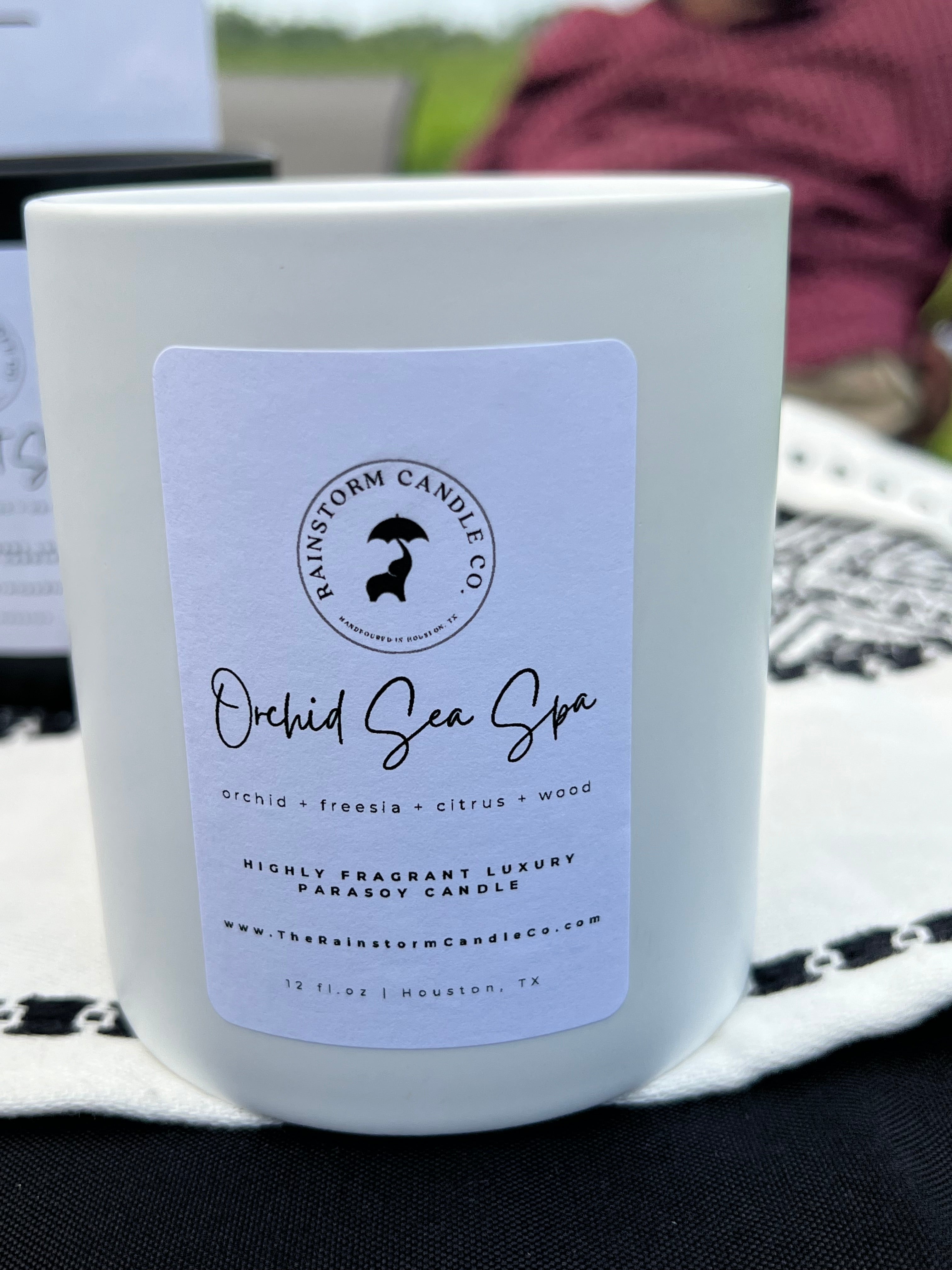 Orchid Sea Spa  - 12oz Candle