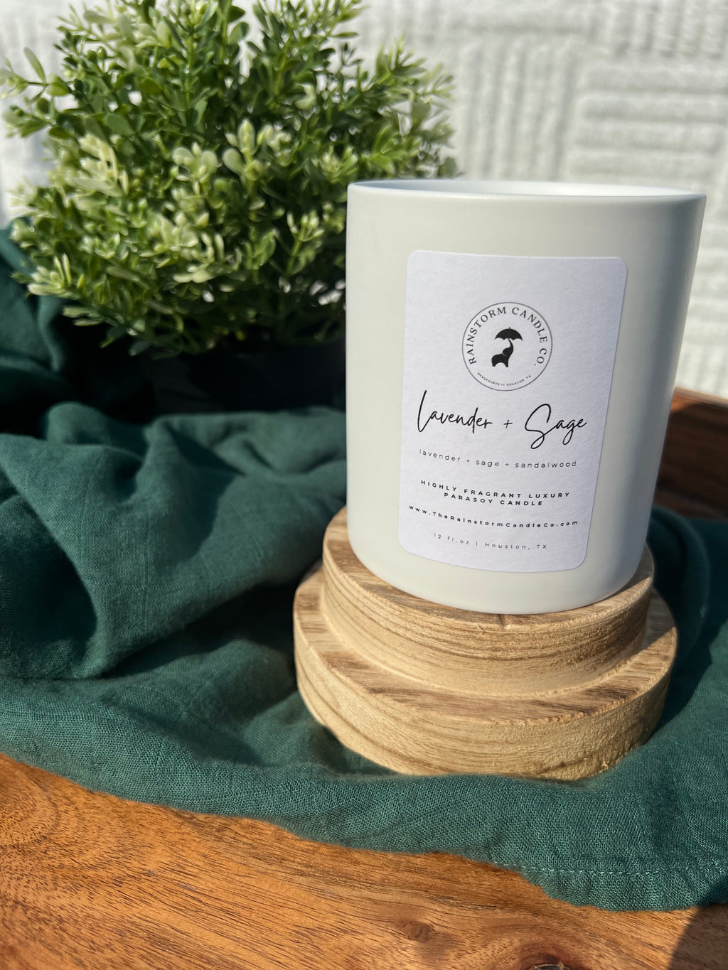 Lavender + Sage - 12oz Candle