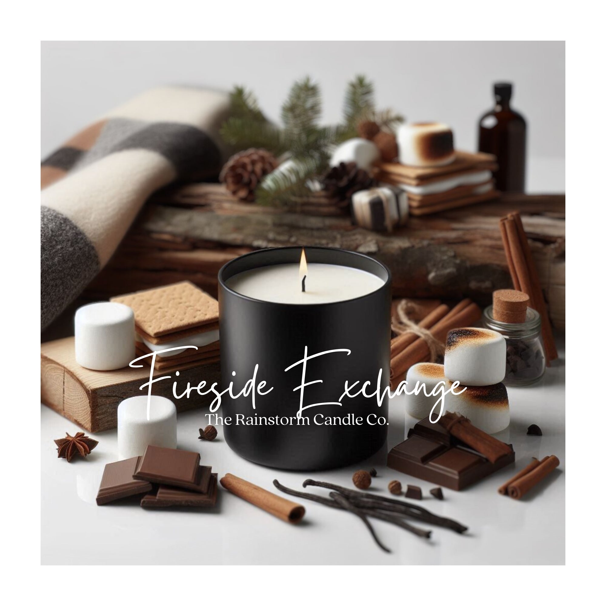 Fireside Exchange  - 12oz Candle