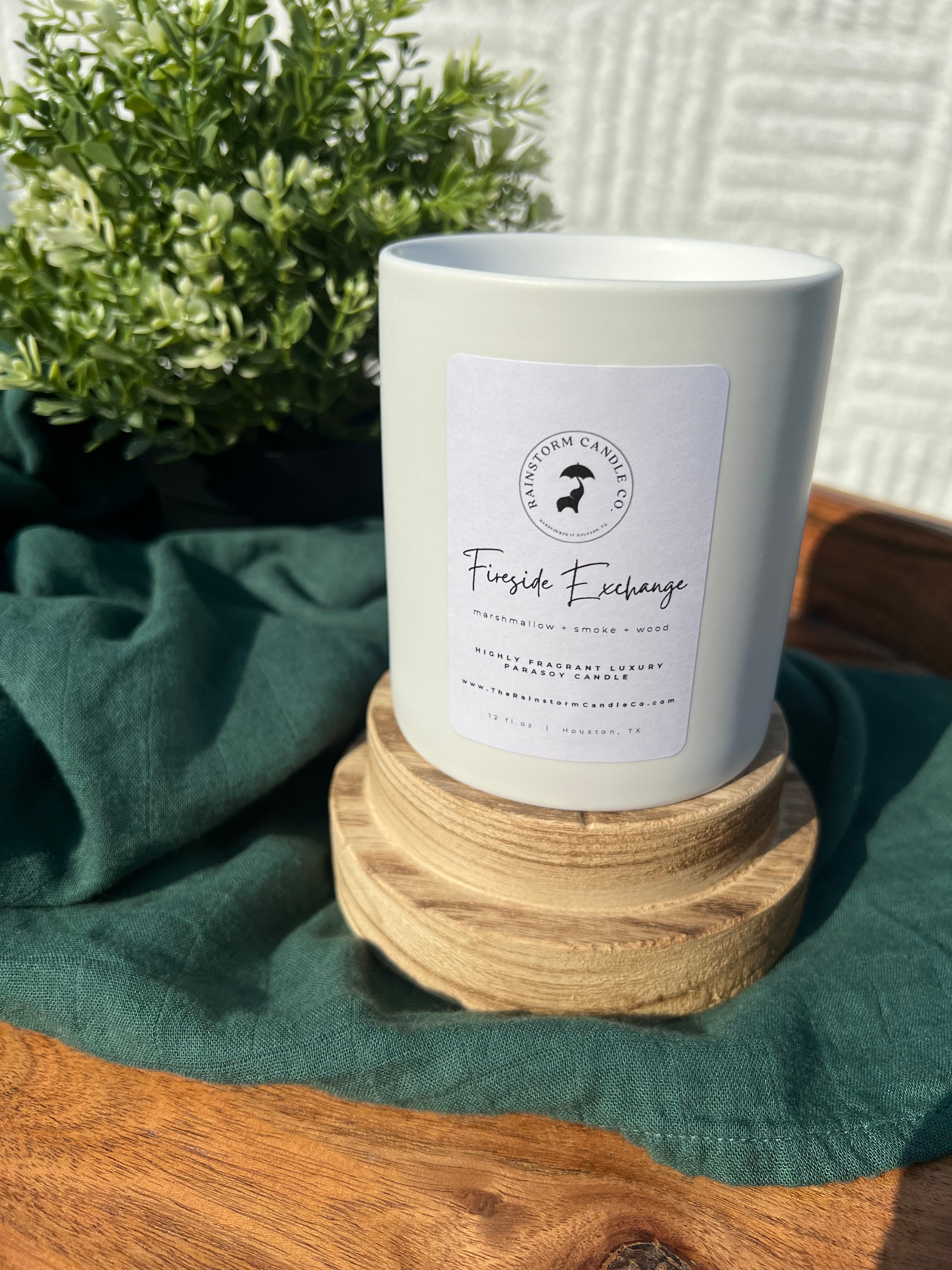 Fireside Exchange  - 12oz Candle